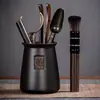 Juego de seis piezas para ceremonia del té: cuchillo de té, utensilios de té, pinzas para té, accesorios de té, juego completo de utensilios de té