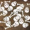 Novos Confetes Ornamentos para Festa de Halloween Transfronteiriça Bruxa Fantasma Teia de Aranha Caveira Cabeça de Fantasma Conjunto Decoração Atacado