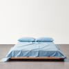 Lençóis de algodão listrados simples Japonês 1.8 impressão digital de alta qualidade simples 245*270cm roupa de cama