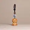 Thuja Doze Signos Chaveiro de Carro Desenho Animado Corrente de Celular de Madeira Bolsa Chaveiro Rato Boi Tigre Coelho Dragão Cavalo Ovelha Macaco Galo