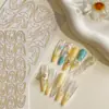 Yitu Hormiga Pintura Calcomanía para Uñas Inkjet Color Sólido Casual Queso Francés Puro Deseo Dulce Estilo Decorativo Yt-14