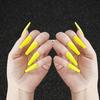 Uñas Postizas Mate de Color Sólido Europeas y Americanas Arte de Uñas Escarchadas Brillantes Armadura para Usar Súper Largas Ataúd Ballet Armadura Uña Postiza
