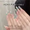 Rhinestones Octogonales Color Azul Lago para Uñas, Rhinestones Planos Super Brillantes Biselados, Decoraciones de Uñas Coloridas Tipo Cubo de Azúcar al por Mayor