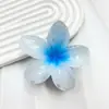 Chegada Nova Prendedor de Cabelo Flor de Ovo Estilo Europeu e Americano Colorido Prendedor de Cabelo Florido Pinça de Tubarão Lateral para Metade da Cabeça Feminina