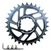 Plato de Bicicleta de Montaña MTB GXP Offset 1mm 30T-42T Aleación de Aluminio Negro