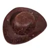 Chapéu de Pirata para Halloween Adereços de Cosplay Chapéu de Capitão Caribenho Chapéu Triangular Unissex Chapéu de Couro PU