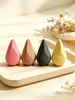 Mini Set de Esponjas de Maquillaje Doble Cara en Forma de Abanico, Disponible en Varios Colores, Material de Poliuretano Absorbente de Agua, Se Expande al Mojarse, Para Base, Corrector y Polvo Suelto, Amigable para Principiantes, Adecuado Para Todos los Tipos de Piel
