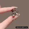 Novo Prendedor de Franja Compacto 2025 Clipe Pequeno de Cabelo Lateral Orelha Laço Pequeno Prendedor de Garra Pequena Acessório de Cabelo Lateral Feminino