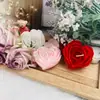 Amor Rosa Hibisco Exclusivo de San Valentín Adorno Decorativo Planta de Fragancia Baja Fragancia Vegetal Vela de Emergencia Frasco Frasco Grande