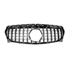 Adecuado para 13-16 Mercedes-Benz CLA Modificación de Rejilla Cara Frontal C117 Rejilla de Admisión Barras Verticales Rejilla de Coche GT