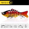 Isca Luya 7 seções multi-seções peixe isca submersa 15,6g/10cm isca isca dura isca artificial isca falsa Taobao