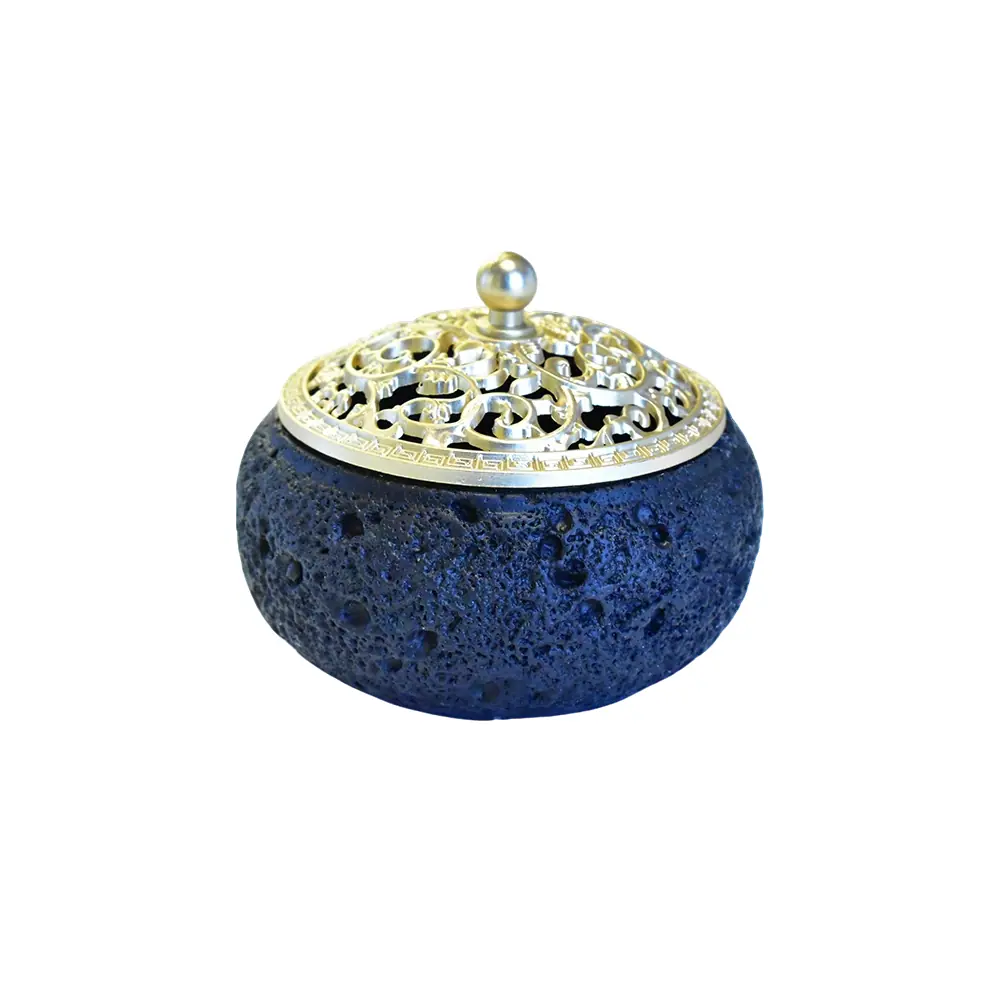 Zen Rong Compre RONG MAKE Cinzeiro de Concreto Preto Estilo Zen e Queimador de ...
