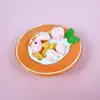 Ímãs de geladeira de resina alimentar 3D, ímãs fortes de lembrancinhas turísticas, figuras feitas sob medida, presentes realistas