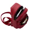 2018 Nova bolsa de peito de couro genuíno estilo coreano couro macio camada superior couro bovino masculina e feminina bolsa mensageiro de ombro para casal atacado