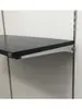 Soporte de Estante de Pilar M120a Pilar Modelo Engrosado Soporte de Fijación para Tablero de Madera Soporte de Pilar A Pilar con Gancho Soporte de Vidrio