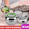 Tazón de Lonchera Térmica de Acero Inoxidable, Lonchera para Adultos, Lonchera de Manzana Linda para Mujer, Tazón de Arroz de Aspecto Elegante para Oficinistas y Niños