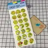 Pegatinas de burbujas de plástico 3D creativas de dibujos animados para niños, pegatinas para taza de vacío, pegatinas para equipaje, pegatinas de recompensa para estudiantes, venta al por mayor