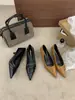Zapatos de Otoño para Mujer Four Seasons 2026 con Tacones de Aguja y Puntas Finas, Tallas 35-40