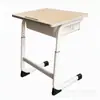 Escritorio de estudio de altura ajustable para estudiantes de primaria y secundaria, juego de escritorio y silla para niños, escritorio de escritura para el hogar, escritorio escolar para tutorías y capacitación