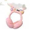 Orejeras de Felpa Feas Lindas para Mujer, Invierno, Lindas, Cálidas, Protección para los Oídos, Calentadores de Oídos Engrosados, Estudiantes, Antihielo, Cubiertas para los Oídos, Protección contra el Frío