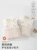 Chaleco acolchado para bebé, otoño/invierno, Clase A, para niñas pequeñas, con bordado de conejito y cuello vuelto, engrosado para abrigar, ropa infantil AnYang