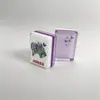 Mahjong Americano Acrílico Personalizado Transfronteiriço Entretenimento Doméstico Mahjong Americano Multicamadas Peças de Mahjong Conjunto de Mahjong para Presente de Feriado