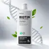 Shampoo Transfronteiriço OEM Biotina Minoxidil Suave Nutritivo Limpeza Profunda Calmante para Couro Cabeludo