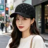 Boné de Baseball para Mulheres, Chapéu de Sol para Proteção Solar ao Ar Livre na Primavera e Verão, Chapéu de Sol Respirável Vazado, Boné com Aba de Malha Tricotada
