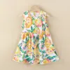 Vestido de Verano Nuevo 2025 para Niñas Estilo Línea A Lindo Vestido de Princesa Categoría Infantil Mediana y Grande Una Falda Ropa Infantil Al por Mayor