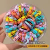 2026 Nuevas Gomas de Pelo Coloridas del Tamaño de un Pulgar, Bandas Elásticas de Alta Elasticidad para el Cabello de Niños Que No Dañan el Cabello, Cuerdas Versátiles para Cabello para Coletas Pequeñas