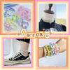 Estilo japonés color jalea fresca lazo de amor flor pequeña oso estrella hecho a mano DIY material caja set transfronterizo