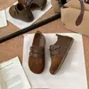 Zapatos Birkenstock de suela gruesa para mujer 2026 nuevo otoño retro completamente cerrados Birkenstock zapatos sencillos versátiles cómodos mocasines casuales
