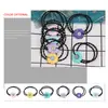 Placa de Ácido Acético Baona Joyería Estilo Coreano Accesorios para el Cabello Anillos para el Cabello Banda de Goma con Diamantes Cuerda para el Cabello de Moda Simple Fábrica Outlet