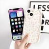Funda Floral para Teléfono Móvil para Apple 13Promax TPU Transparente Anticaída iPhone16 Patrón de Olas Airbag Anticolisión Funda Suave
