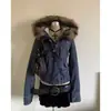 PB&ZA comercio exterior colección otoño 2025: chaqueta corta para mujer con cuello y capucha de pelo sintético, forrada de polar y engrosada, modelo MG907