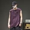 2025 Nuevo Chaleco Fresco para Hombre Verano Suelto Talla Grande Deportivo Absorbente de Sudor Camiseta sin Mangas Trendy Delgada Chaleco de Fitness