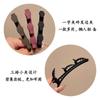 Pinza de Agarre para Cabello de Princesa Doble Capa Helada Tejedor Pinza para el Cabello Artefacto Flequillo Pinza Rota para el Cabello Pinza Lateral Delantera Femenina Adorno para la Cabeza