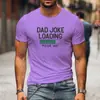 LA CAMISETA ESTAMPADA THE MAN THE MYTH THE LEGEND para hombre, nuevo diseño transfronterizo, cuello redondo