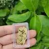 Oro Puro 999 Pegatina de Oro para Teléfono 2mg Paz y Alegría Dios de la Riqueza con Adhesivo Trasero Pequeño Regalo para Atraer Tráfico Fabricante Mayorista