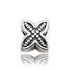 Popular Transfronterizo Cuentas de Agujero Grande Aleación Dora Cuentas de Agujero Grande Pulsera Pulsera DIY Hecho a Mano Plata Antigua Plata Tibetana Accesorios de Joyería
