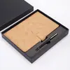 Set de Cuaderno con Hebilla A5 Spot del Fabricante Bloc de Notas de Imitación de Cuero para Negocios Bolígrafo para Firmar Caja de Regalo Caja Vacía para Cuaderno