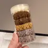 Gomas para el pelo de alta elasticidad para niñas, suaves con el pelo, Nuevo modelo 2026 Accesorios para el pelo de banda de goma de alta elasticidad para niñas pequeñas