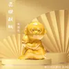 Estatueta de Macaco em Cerâmica Tricolor da Dinastia Tang, um Ornamento Auspicioso para Atrair Riqueza para Inaugurações de Negócios, Chá de Casa Nova, Sala de Estar, Escritório e Decoração de Casa