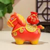 Año Nuevo del Caballo Lindos Adornos de Pony Muñeco de Caballo Manualidades de Resina Adornos de Caballo Decoración de Escritorio Regalos Culturales y Creativos