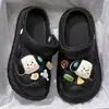 Atacado Feminino Caverna de Coisas Legais Baotou Praia Doméstico Feminino Senso de Família Chinelos de Verão de Desenho Animado Verão Solado Grosso Sapatos de Casa