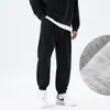 Pantalones Deportivos de Algodón de Alta Calidad para Hombre, Ligeros y Gruesos, para Primavera/Otoño, Holgados, Casuales, Versátiles, Largos, Joggers, Estilo Pareja