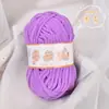 Hilo de Hilo de Hielo de Terciopelo de Nube Tejido a Mano Hilo Grueso DIY Bufanda de Tejido para Bebé Hilo para Cojín de Asiento de Muñeca Hilo para Zapatos de Ganchillo