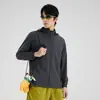 Nova Roupa de Proteção Solar de Verão para Mulheres, Jaqueta Fina de Proteção Solar para Esportes ao Ar Livre, Roupa de Proteção Solar com Capuz e Zíper, Roupa de Pesca Masculina