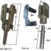 Reparación de piezas de cable de acero para equipos de fitness, terminales de cableado para cables de teleférico, conectores, abrazaderas, candados, contrapesos y equipos de elevación.