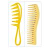 Elegante Peine de Mano de Plástico para el Cabello, Peine Multicolor para Peinar el Cabello, Peine de Dientes Anchos para Separar Secciones, Peine Set para Peinado de Cabeza con Aceite